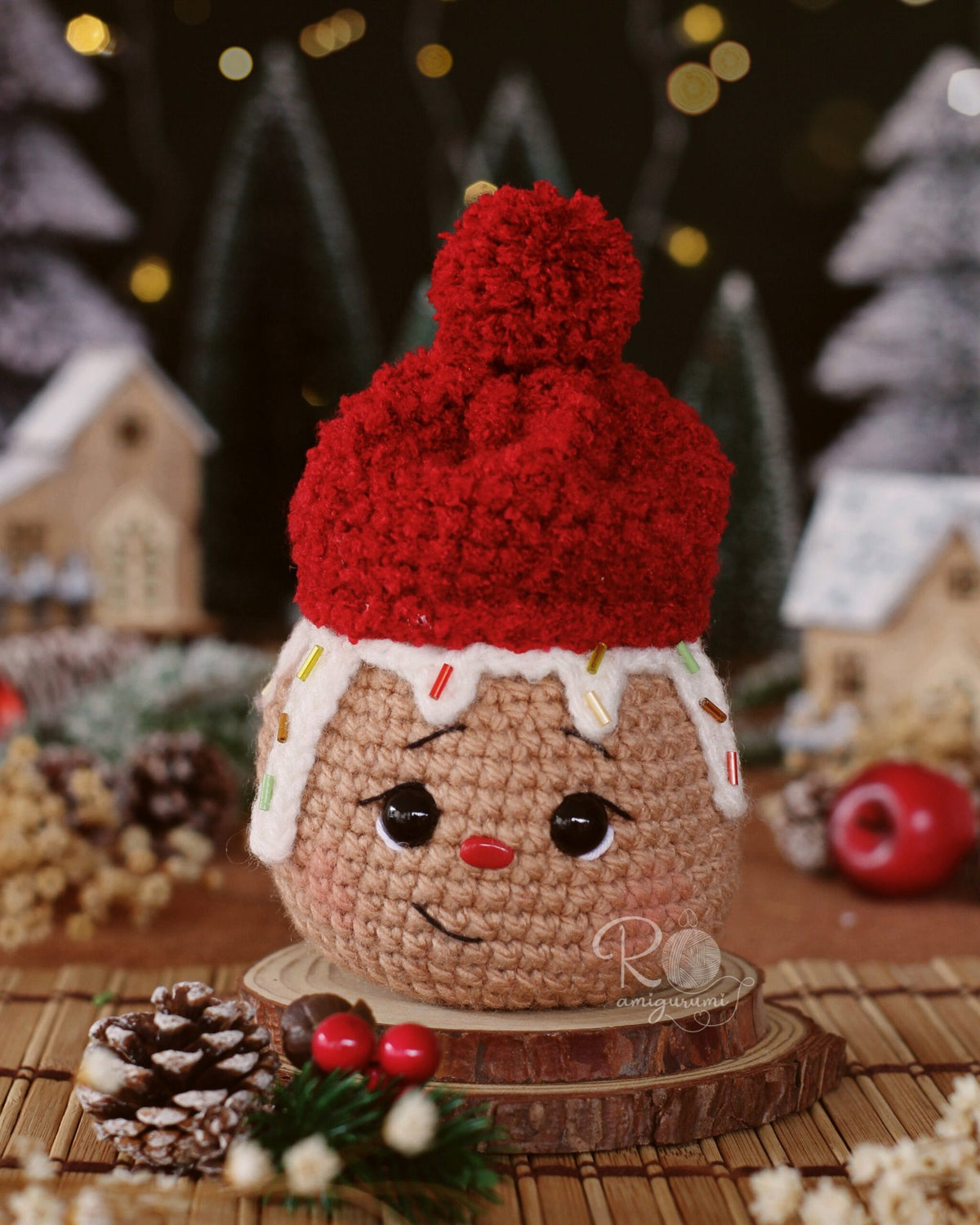 Ginger Presente - Receita Digital de Amigurumi