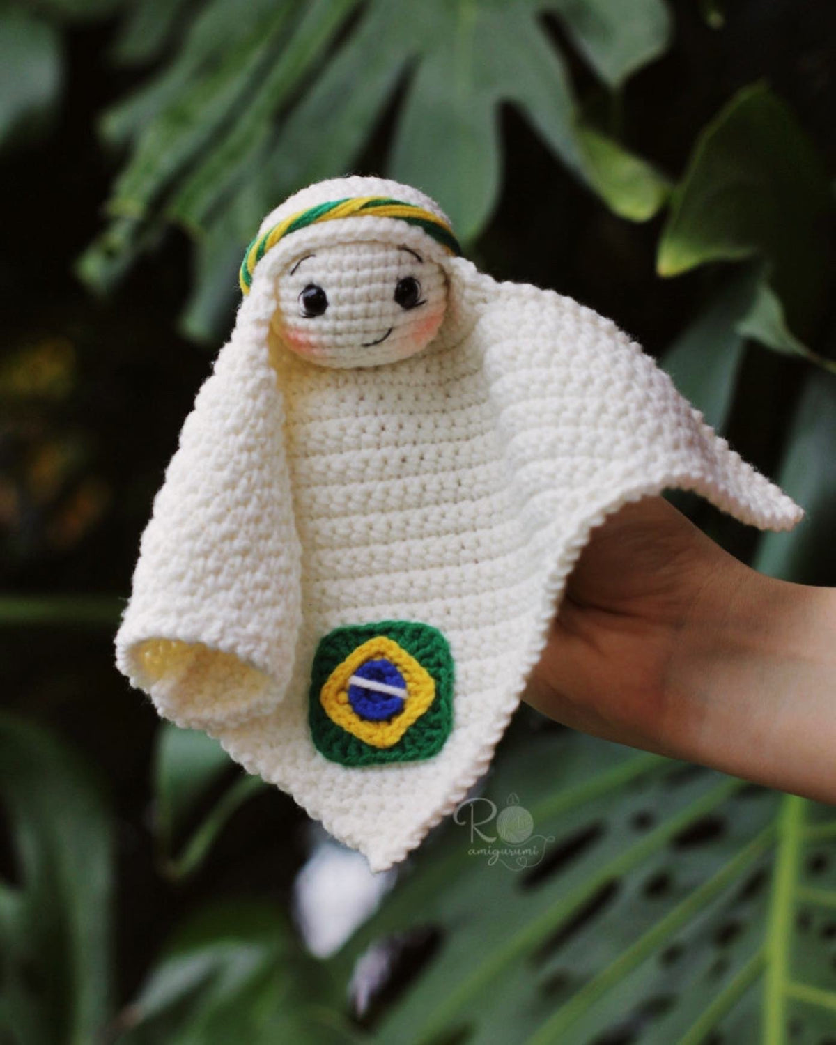 Tapioca, a Naninha da Copa - Receita Digital de Amigurumi