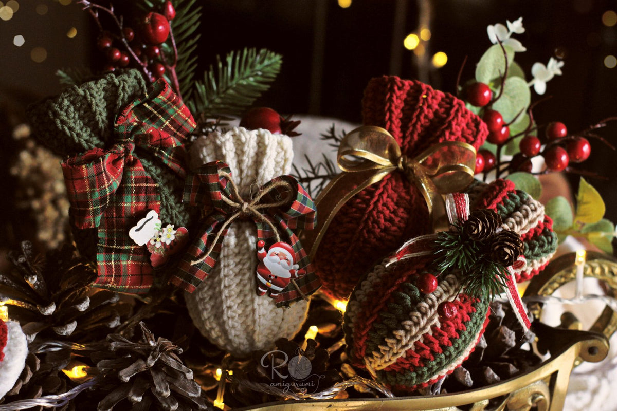 Christmas Ornaments - Amigurumi Digital Pattern