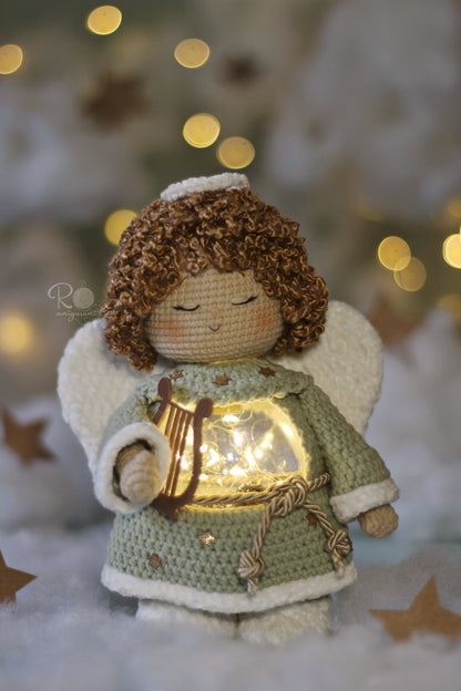 Anjo Gael - Receita Digital de Amigurumi