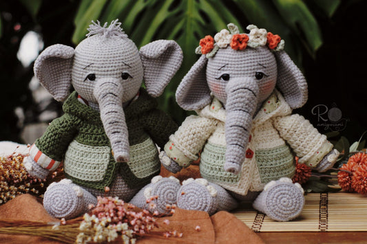 Combo Tommy Tynna + Tonton - Receitas de Amigurumi