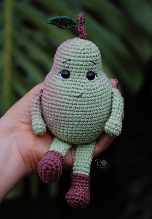 Pera - Patrón de Amigurumi