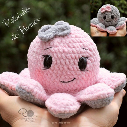Mood Octopus - Amigurumi Digital Pattern