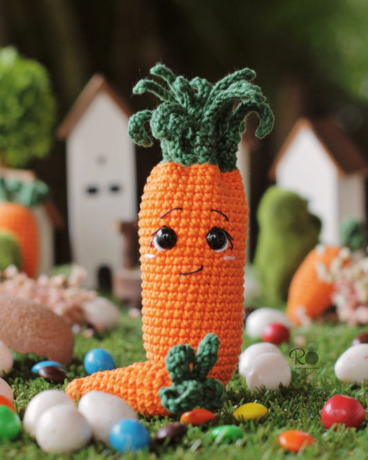 Cenoura y Zanahorita - Patrón de Amigurumi