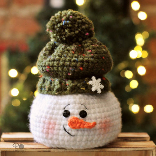 Snow Presente - Receita Digital de Amigurumi