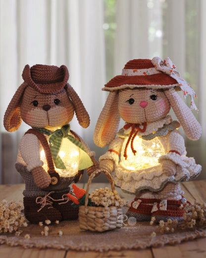 Thomas and Charlotte - Amigurumi Digital Pattern