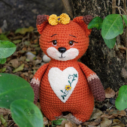 Vicky, a Raposa - Receita Digital de Amigurumi