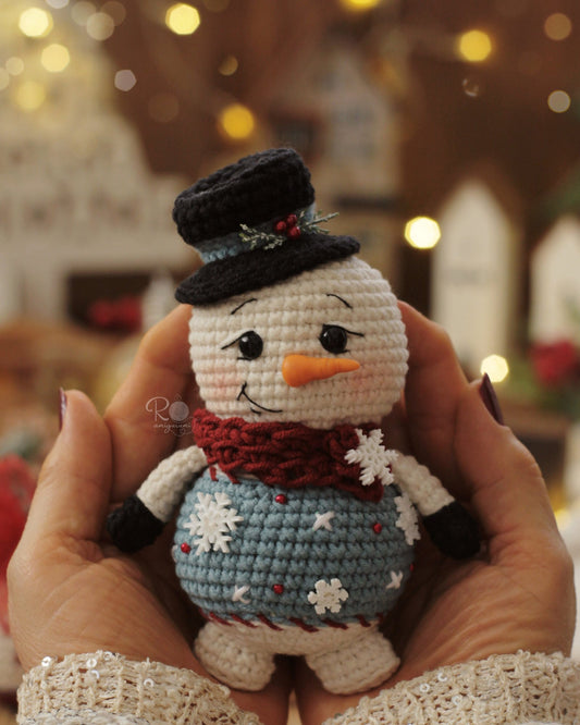 Bola Snow - Receita de Amigurumi