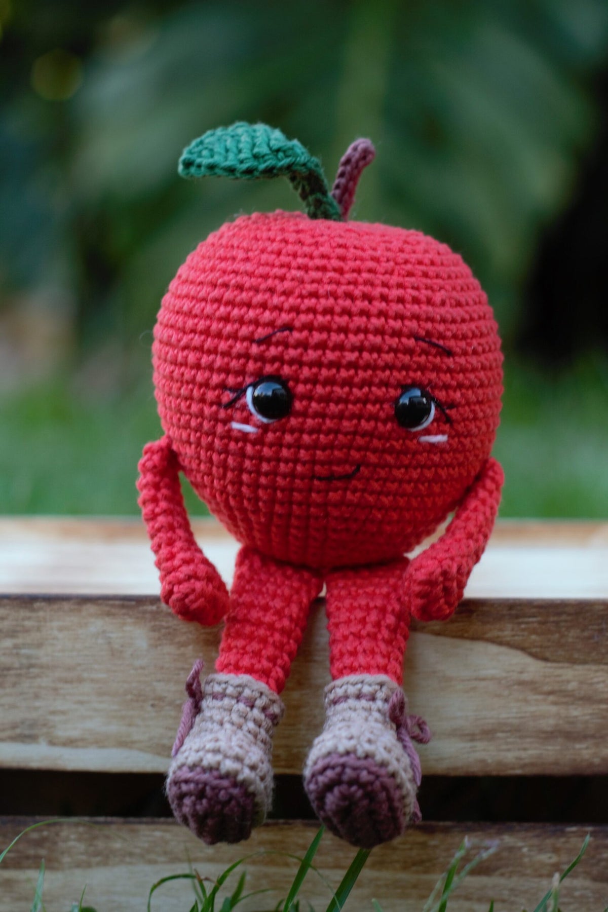 Maçã - Receita Digital de Amigurumi