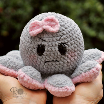 Mood Octopus - Amigurumi Digital Pattern
