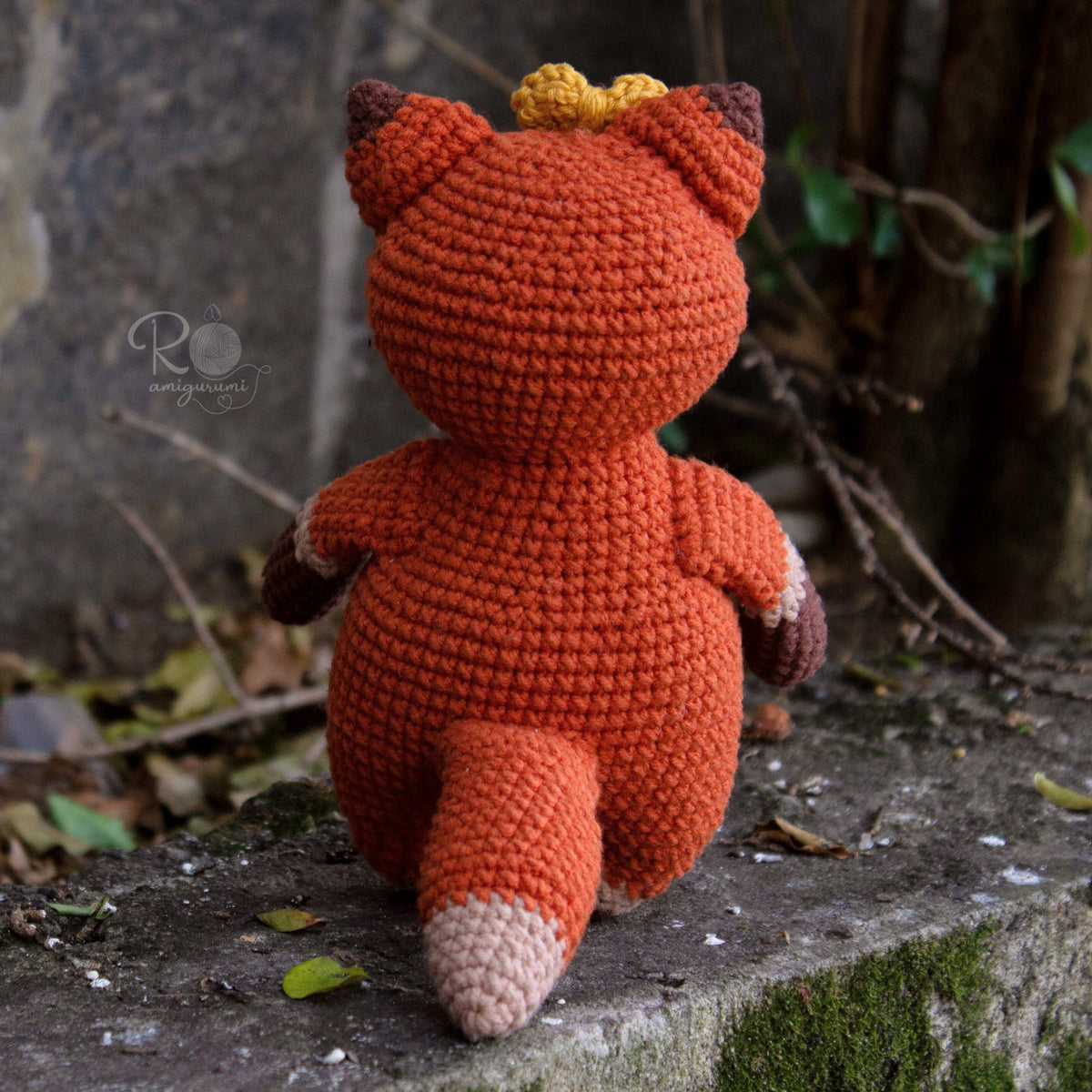 Vicky, a Raposa - Receita Digital de Amigurumi