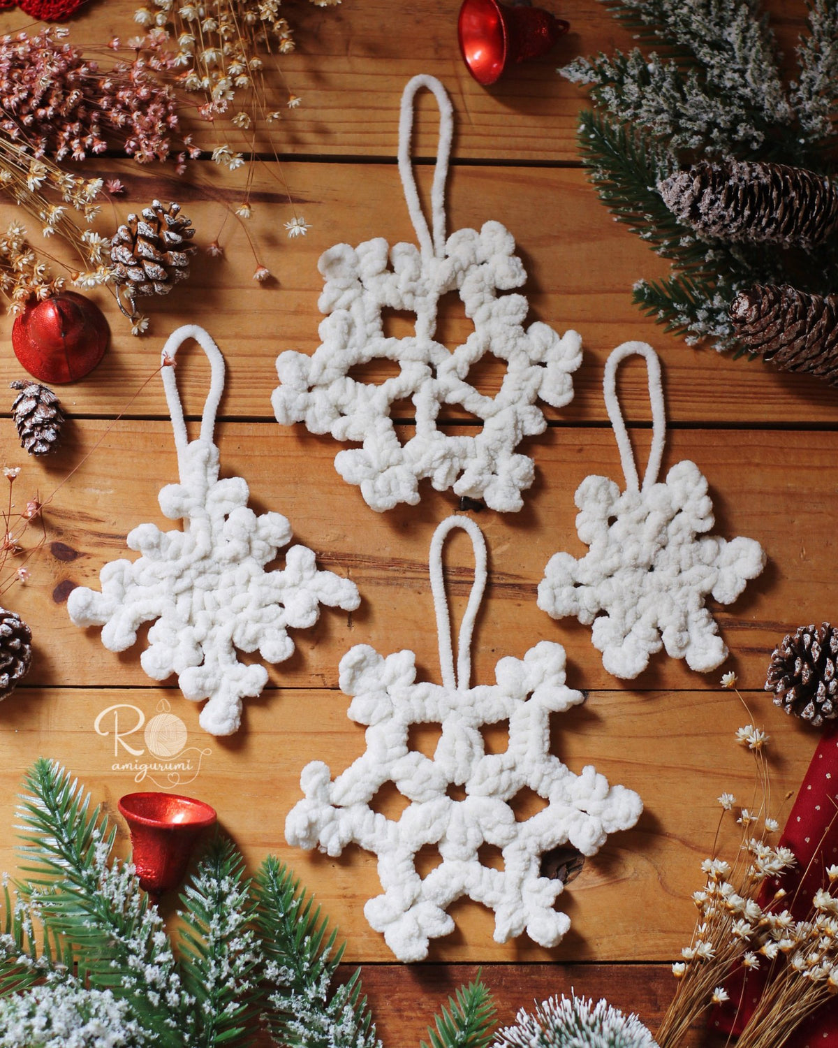 Snowflakes - Amigurumi Digital Pattern