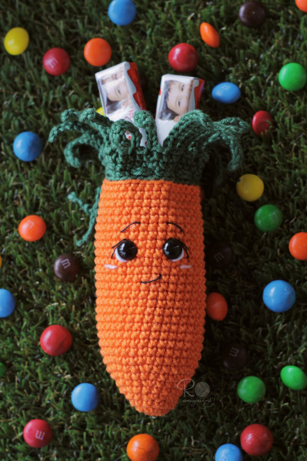 Cenoura e Cenourinha - Receita de Amigurumi