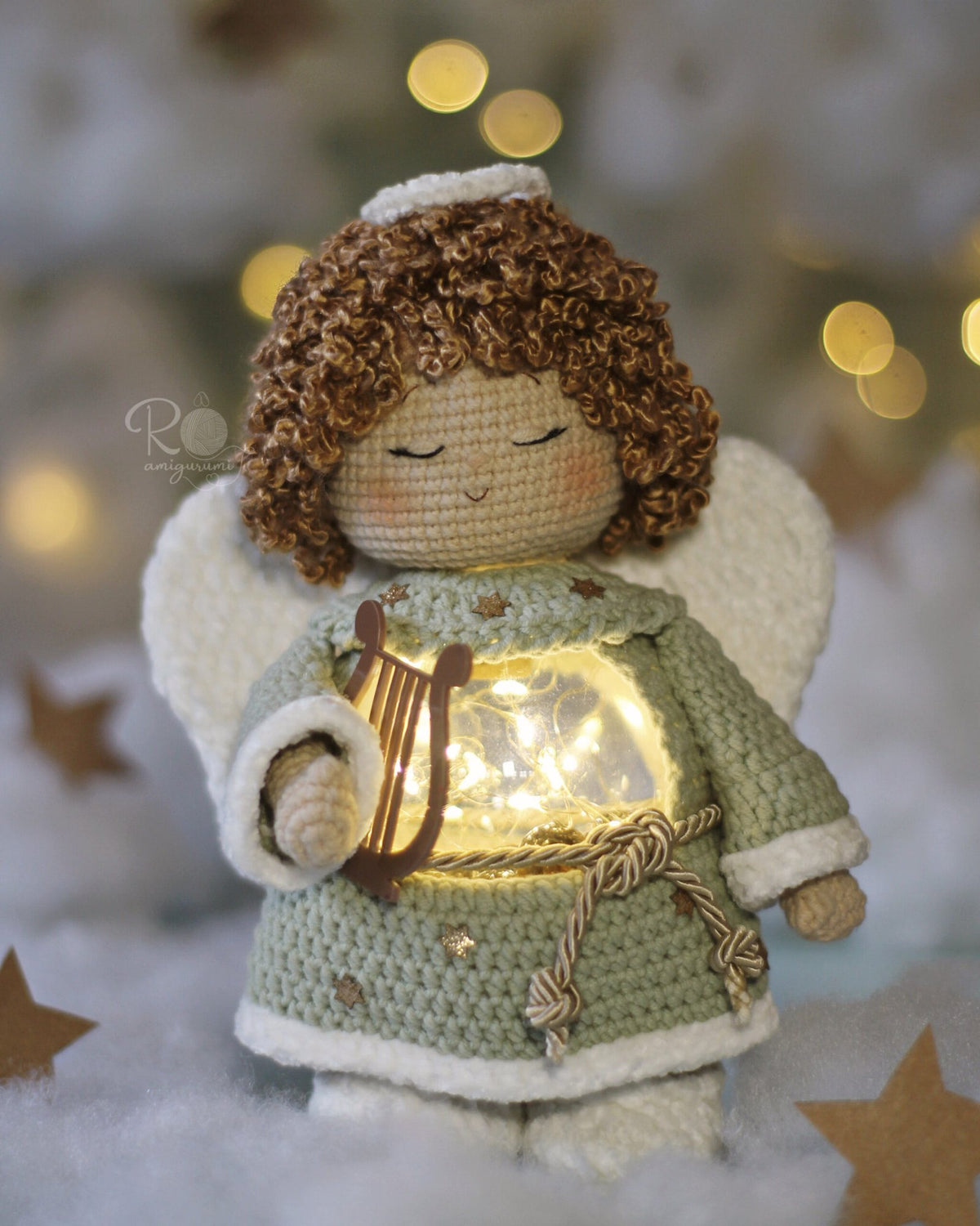 Lumi, Noelius, Gael e Gigi - Receitas Digitais de Amigurumi