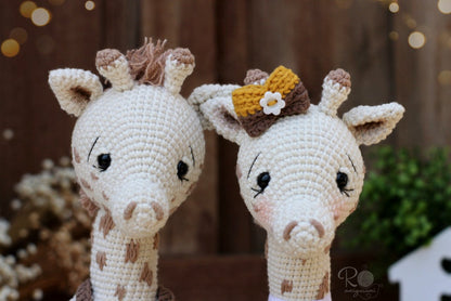 Edu y Duda - Patrón digital de amigurumi