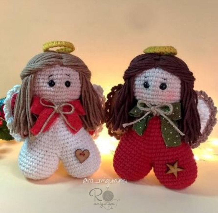 Light, The Country Little Angel - Amigurumi Digital Pattern