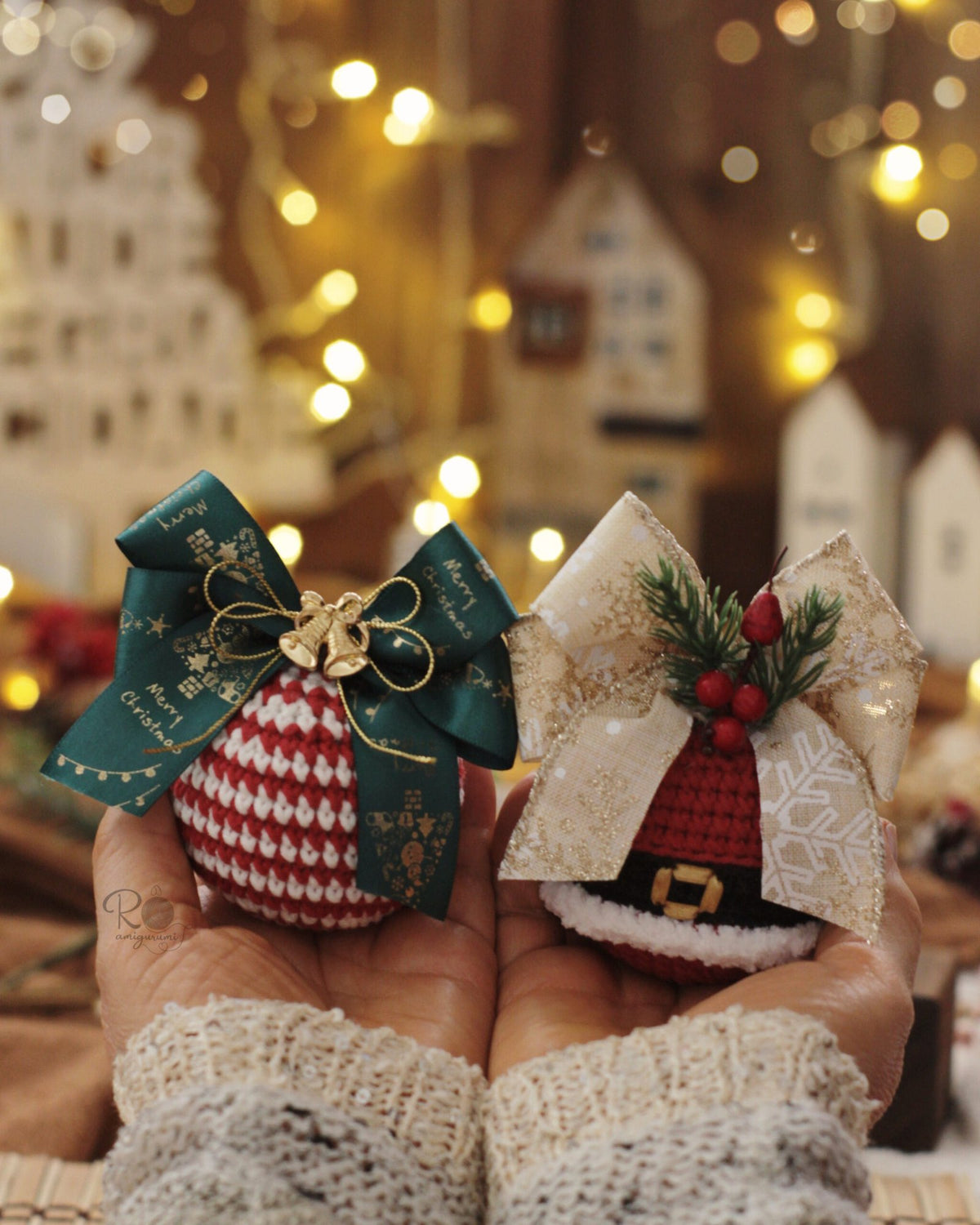 Bola Noel - Receitas Digitais de Amigurumis