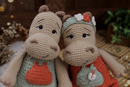 Bartô e Bartolina - Receita Digital de Amigurumi