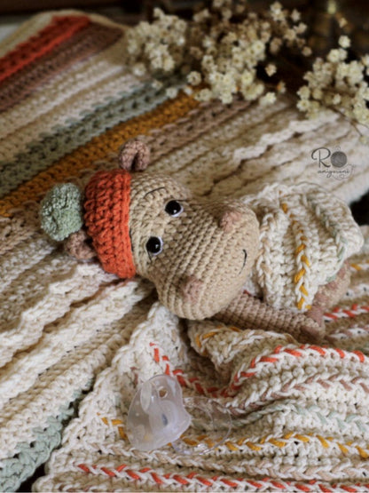 Combo Bartô e Bartolina + Chocalho Bartozinho + Abraço de Vó - Receitas Digitais de Amigurumi