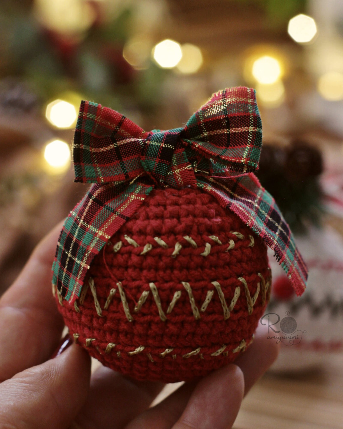 Reindeer Ball - Digital Amigurumi Pattern
