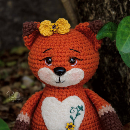 Vicky, a Raposa - Receita Digital de Amigurumi