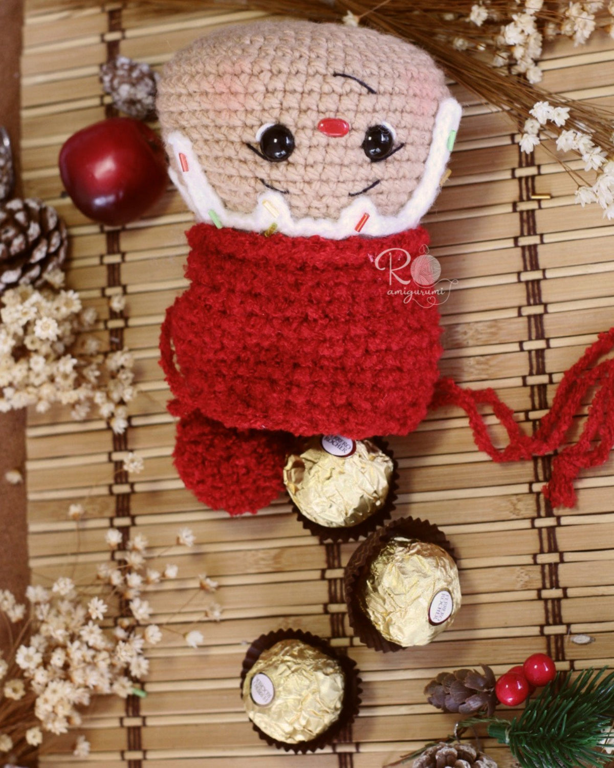 Ginger Presente - Receita Digital de Amigurumi