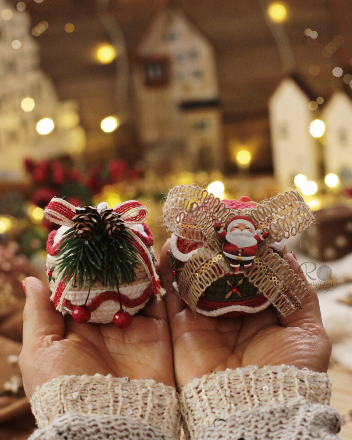 Coleção Bolas de Natal - Receitas Digitais de Amigurumi
