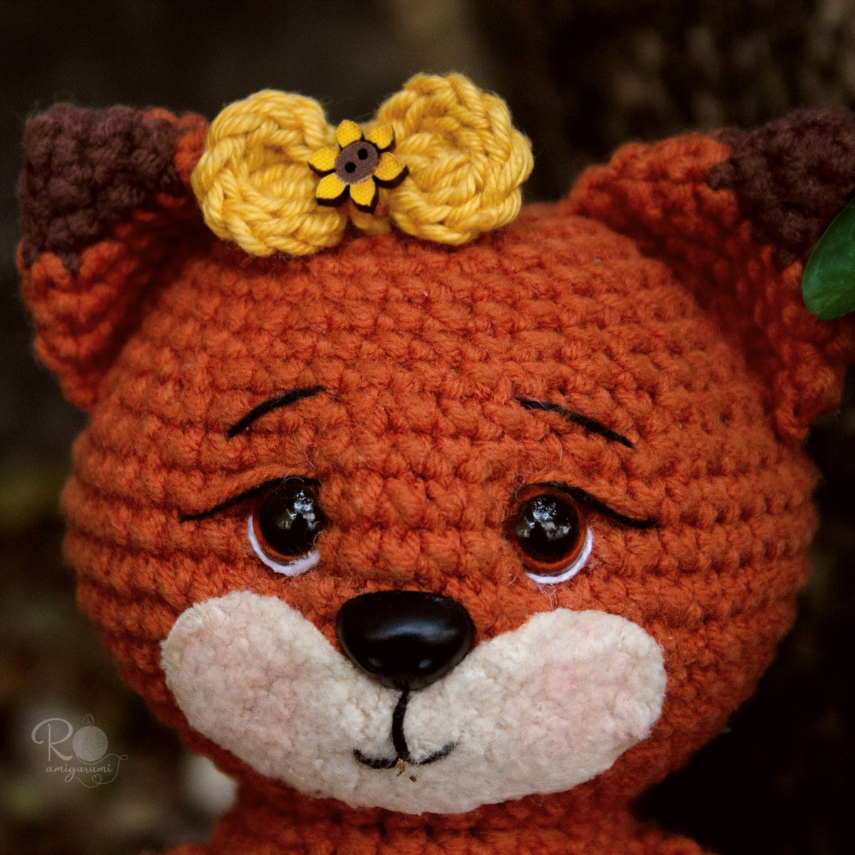 Vicky, a Raposa - Receita Digital de Amigurumi