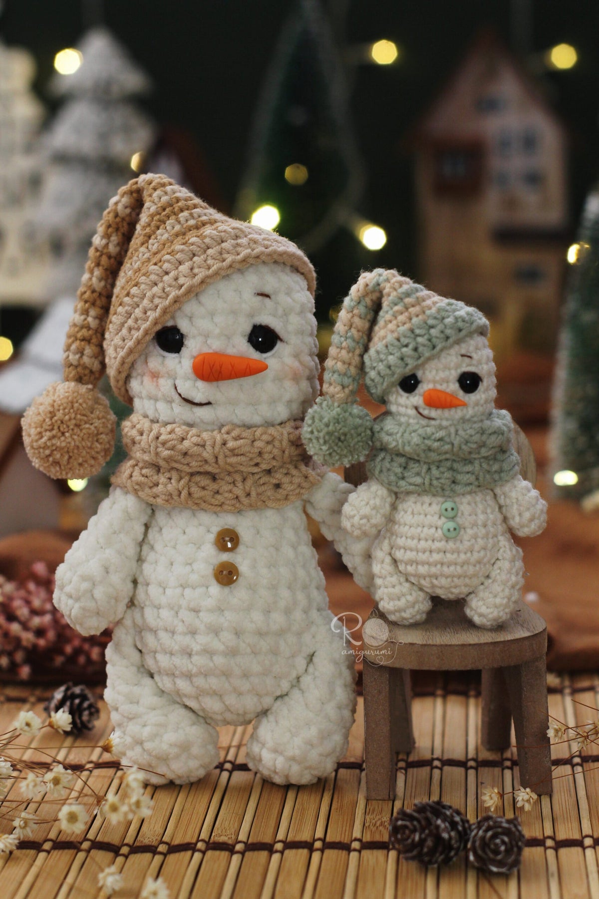 Quarteto Nevado - Receita Digital de Amigurumi