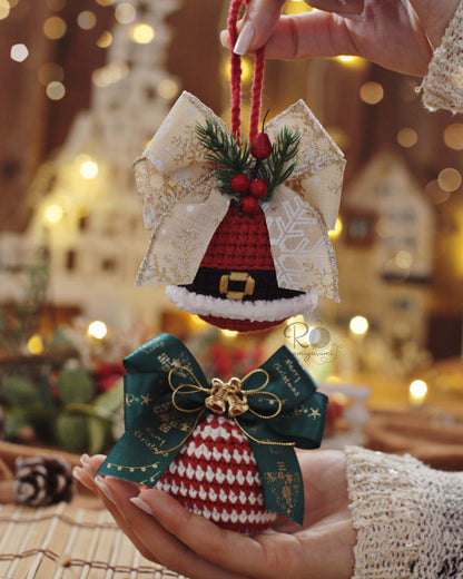 Coleção Bolas de Natal - Receitas Digitais de Amigurumi