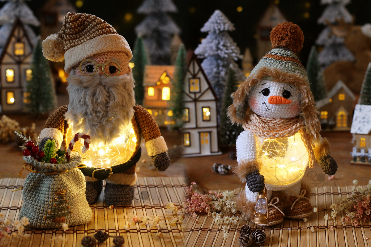 Noelius and Lumi - Digital Amigurumi Patterns